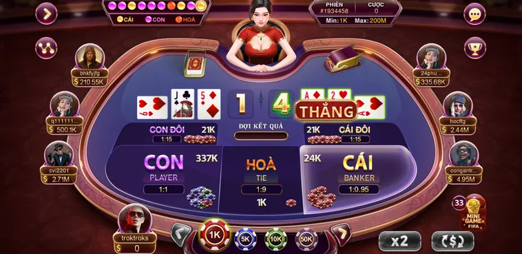 Baccarat Kim Tài Tại SunWin Đỉnh Cao Cá Cược May Mắn Và Chiến Thuật Sinh Lời Bền Vững