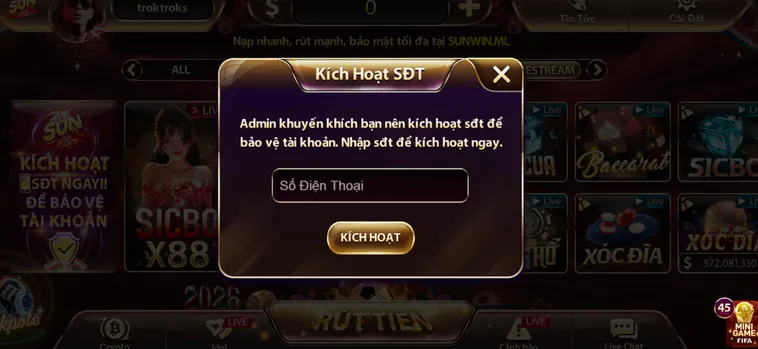 Xác Minh Số ĐIện Thoại Là Cách Tốt Nhất Để Bảo Vệ Tài Khoản Của Bạn
