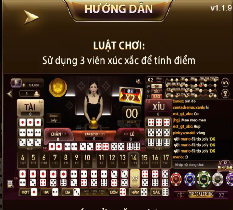 Chinh Phục Game Tài Xỉu Livestream Tại SunWin Với Những Ván Cược Đầy Hưng Phấn