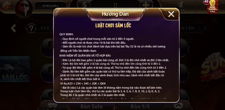 Sâm Lốc Tại SunWin Đẳng Cấp Bài Lá Nhận Thưởng Khủng Uy Tín Nhất Năm 2026
